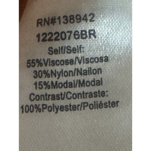 Twelfth Eyelet Laced Collared Peach Modal Blend Cardigan Womens L Prairie coquet - Picture 6 of 6